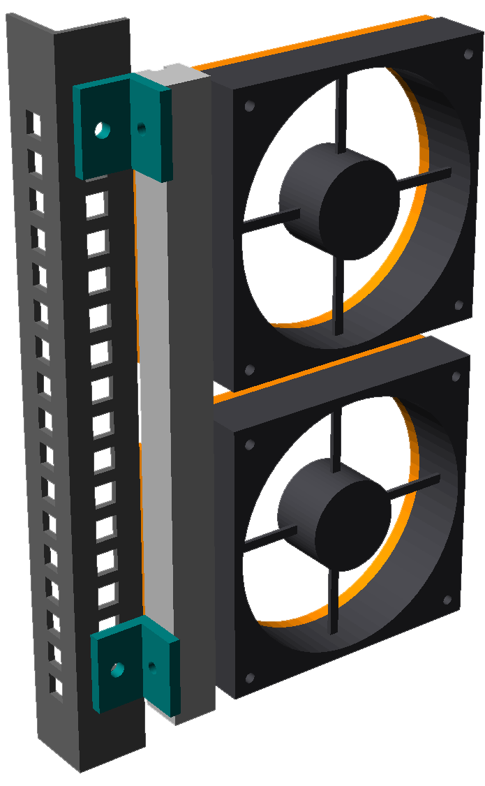 full assembly visualisation (front)